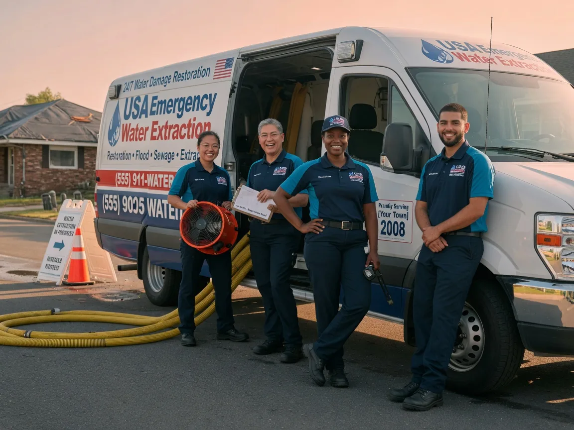 Emergency Water Removal company in Stockholm, SD